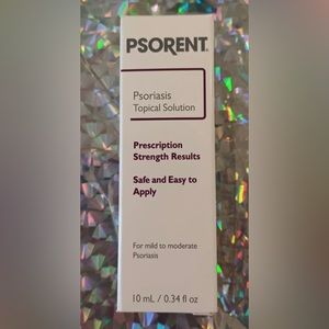 Psoriasis 10 ml Psorent Topical Solution Treatment 0.34 fl oz Steroid Free New
